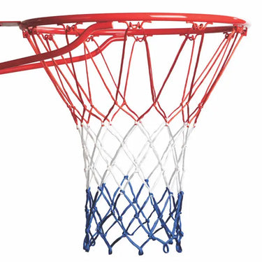 4 MM PRO BASKETBALL NET, RED/WHITE/BLUE HoopsKing